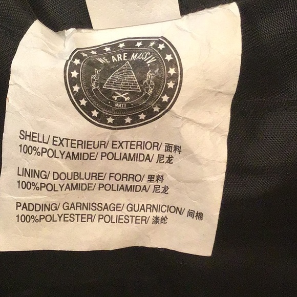 Massiv bomber jacket. Size M. Black - Picture 10 of 10